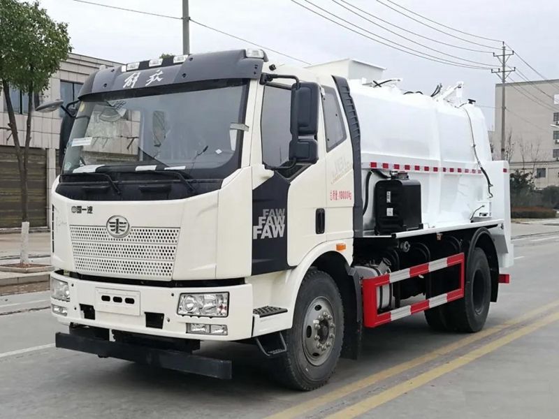 解放J6L10方餐厨垃圾车